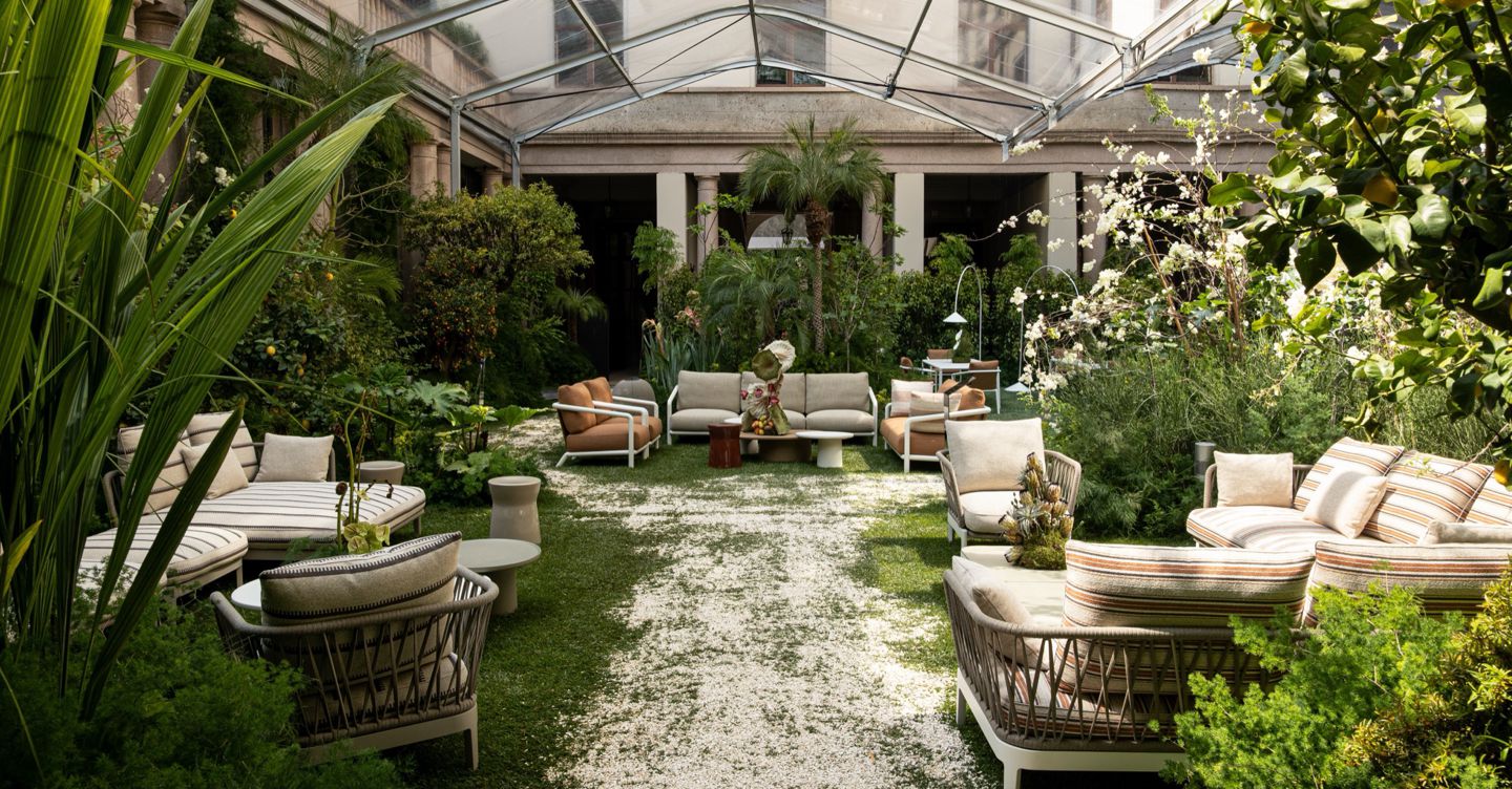 Molteni&amp;C presenta la collezione outdoor: sei giardini immersivi per riflettere sul modo di abitare